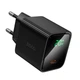 Сетевое зарядное устройство HOCO CS82A Excellent 20W (1Type-C) с цифровым дисплеем Black - изображение 2
