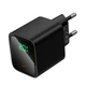 Сетевое зарядное устройство HOCO CS82A Excellent 20W (1Type-C) с цифровым дисплеем Black - изображение 3
