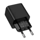 Сетевое зарядное устройство HOCO CS82A Excellent 20W (1Type-C) с цифровым дисплеем Black - изображение 6