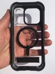 Чохол ZAGG Gear4 Rainier MagSafe KS для Iphone 17 Pro (6.3") Прозорий + Black протиударний із підставкою - зображення 13