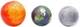 Piłki‑antystresowe Winkee Planet Stress Toys 18145 (4260767642189) - obraz 2