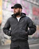 Спортивный мужской костюм Stone Island из вареной плащевки Crash, сетчатая подкладка, анатомический крой, карманы на молнии L - изображение 5