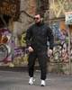 Спортивный костюм C.P. Company из ткани Micro Rip-Stop, карго-карманы, куртка на молнии Black XL - изображение 1