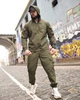 Спортивный костюм C.P. Company из ткани Micro Rip-Stop, карго-карманы, куртка на молнии Olive S - изображение 2