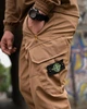 Спортивный костюм-анорак Stone Island из ткани Micro Rip-Stop, анатомический крой, Urban Style Coyote M - изображение 3