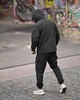 Спортивный костюм-анорак Stone Island из ткани Micro Rip-Stop, анатомический крой, Urban Style Black S - изображение 8