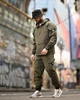 Спортивный костюм-анорак Stone Island из ткани Micro Rip-Stop, анатомический крой, Urban Style Olive S - изображение 7