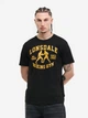 Футболка чоловіча Lonsdale THEWLES 117858-1561 L Black/Yellow (4255581598354) - изображение 2