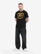 Футболка чоловіча Lonsdale THEWLES 117858-1561 L Black/Yellow (4255581598354) - изображение 3