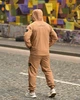 Спортивный костюм Stone Island из плащевки Crash, сетчатая подкладка, легкий, дышащий, анатомический крой, куртка на молнии Coyote XL - изображение 7