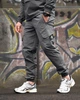 Спортивный костюм-анорак Stone Island из ткани Micro Rip-Stop, анатомический крой, Urban Style Gray XL - изображение 6