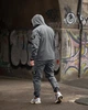 Спортивный костюм-анорак Stone Island из ткани Micro Rip-Stop, анатомический крой, Urban Style Gray S - изображение 9