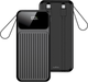 Powerbank Maxlife MXPB-06 PD QC 22.5W 10000 mAh Black (5906961955166) - obraz 1