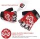Перчатки велосипедные Sporty беспалые спортивные Wolf Red - изображение 3