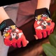 Перчатки велосипедные Sporty беспалые детские спортивные Mouse Red - изображение 4