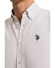 Рубашка мужская приталенная с длинным рукавом U.S. Polo Assn. PU-11949GREY XL серая (8684841251337) - изображение 6
