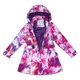 Пальто демисезонное HUPPA LEANDRA 18030004-91120 белый с принтом 128 см (4741468750330) - изображение 4