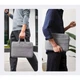 Сумка для ноутбука 13.3" UGREEN LP437 Laptop Bag 13-13.9" влагозащищенный портфель для MacBook, серая - изображение 5