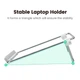 Сложная регулируемая подставка для ноутбука UGREEN LP230 Desktop Laptop Stand (Silver) (UGR-80348) до 17 - изображение 3
