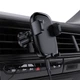 Авторимач для телефона с беспроводной зарядкой ACEFAST D48 Press Type Wireless Charging Car Holder 15W Black (На дефлектор / возду - изображение 1