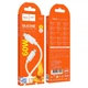 Силиконовый кабель Type-C to Type-C HOCO X122 Benefit 60W 3A 1m White (Быстрый кабель для зарядки ноутбука, планшета, телефона) - изображение 1