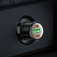 Автомобільний зарядний пристрій HOCO NZ6 PD45W 3 порти (2xType-C + USB) Чорний / Швидке автозаряджання АЗП у прикурювач - зображення 1