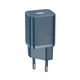 Мережевий зарядний пристрій Baseus Super Si Quick Charger Type-C 20W Синій/Швидке заряджання блок для iPhone Samsung - зображення 1