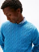 Джемпер чоловічий Tommy Hilfiger XM05667-C2Q(Dusty Indigo) M Індиго (198296318050) - зображення 4