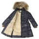 Пальто-пуховик HUPPA YASMINE 12020055-73209 черный с принтом 116 см (4741468561554) - изображение 4