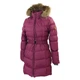 Пальто-пуховик HUPPA YASMINE 12020055-80034 бордовый 146 см (4741468682204) - изображение 1