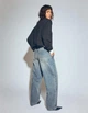 Джинси baggy balloon Bershka 5013/211/426 - 42 - изображение 3