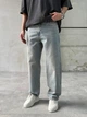 Мужские джинсы Difransel Baggy 36 светло-голубые потертые - изображение 1