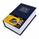 Декоративная книга-сейф BookSafe с ключевым замком для хранения документов 180×115×55 мм Темно-синий - изображение 1