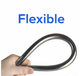 Шланг для душа силиконовый Koer KB-0803-150-07 (150 см) цвет графит (KR4846) - изображение 2