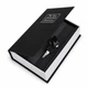 Книга-сейф BookSafe 180×115×55 мм с ключевым замком Черный - изображение 2