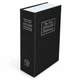 Книга-сейф BookSafe 180×115×55 мм с ключевым замком Черный - изображение 5