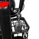 Електровелосипед EVOBIKE Nova MINI AGM (48V/12Ah) 500W, з пасажирським сидінням, кошиком та дисплеєм, у червоному кольорі - зображення 4