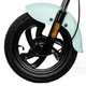 EVOBIKE Nova MINI 500W 48V 12Ah зручний електровелосипед з 2 сидіннями, корзиною, простий і надійний, для міста і села, бірюзового кольору - зображення 5