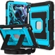Защитный чехол ARM Cover для Apple iPad 10 (2022) с подставкой и ремешком Black/Blue - изображение 2