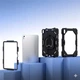 Противоударный защитный чехол ARM Cover для Apple iPad 11 (А16) 2025 с поворотной подставкой 360°, ремешком и держателем для Apple Pencil Black - изображение 8