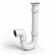 Сифон Kronoplast 1 1/2"*40 с резьбовым выпуском прямоточный SU14010000 - изображение 3