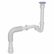 Сифон для биде Kronoplast 1 1/4"*32 з гофротрубою 32*40/50 мм SB18080050 - изображение 3