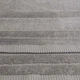 Набор банных махровых полотенец с велюровым бордюром 2шт GM Textile 50х70см, 70х140см (Серый) - изображение 2