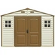 Хозблок-сарай Duramax пластиковый Woodside 325x247x231 см Слоновая кость (KMDR-5190) - изображение 3