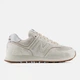 Женские белые кожаные кроссовки New Balance 574 39 (8) 25 см (W574HF) - изображение 1