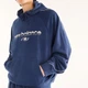 Чоловіче синє худі New Balance Trackside French Terry 48 (M) (MT62W318NNY) - зображення 5