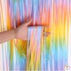 Фольгированная Шторка Для Фотозоны Из Дождика Радужная 1х2 м - изображение 2