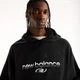 Чоловіче чорне худі New Balance Trackside French Terry 48 (M) (MT62W318BK) - зображення 3