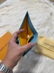 Гаманець Louis Vuitton (LV) 11 х 9.7 см блакитний з шкіри ПВХ (6qd-1b8-cmx) - зображення 4