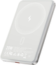 Powerbank BWOO P79 Ultra Slim MagSafe 20W 5000mAh Silver (6933654817455) - obraz 1